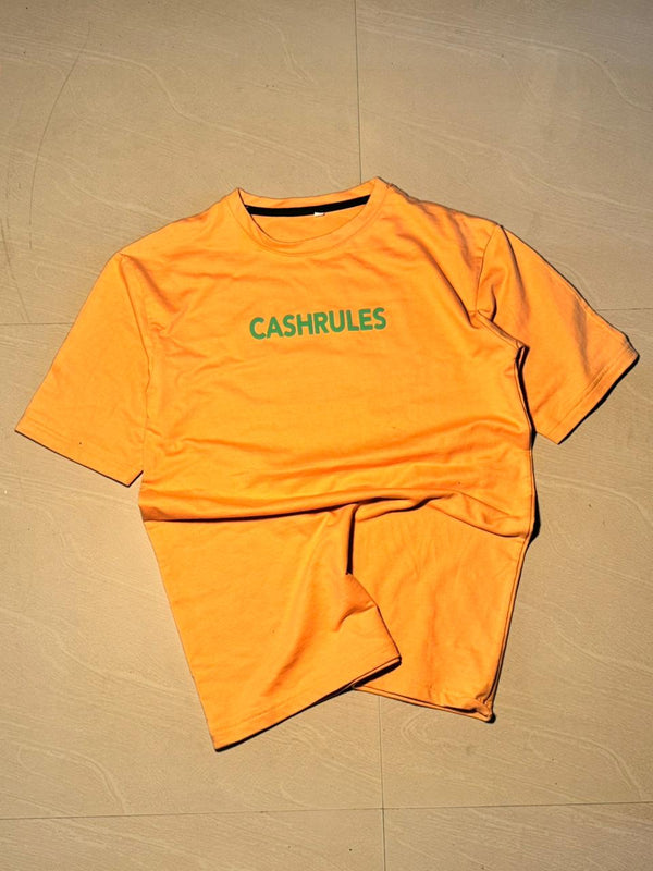 CashRules Graphic Print Oversized T-Shirt