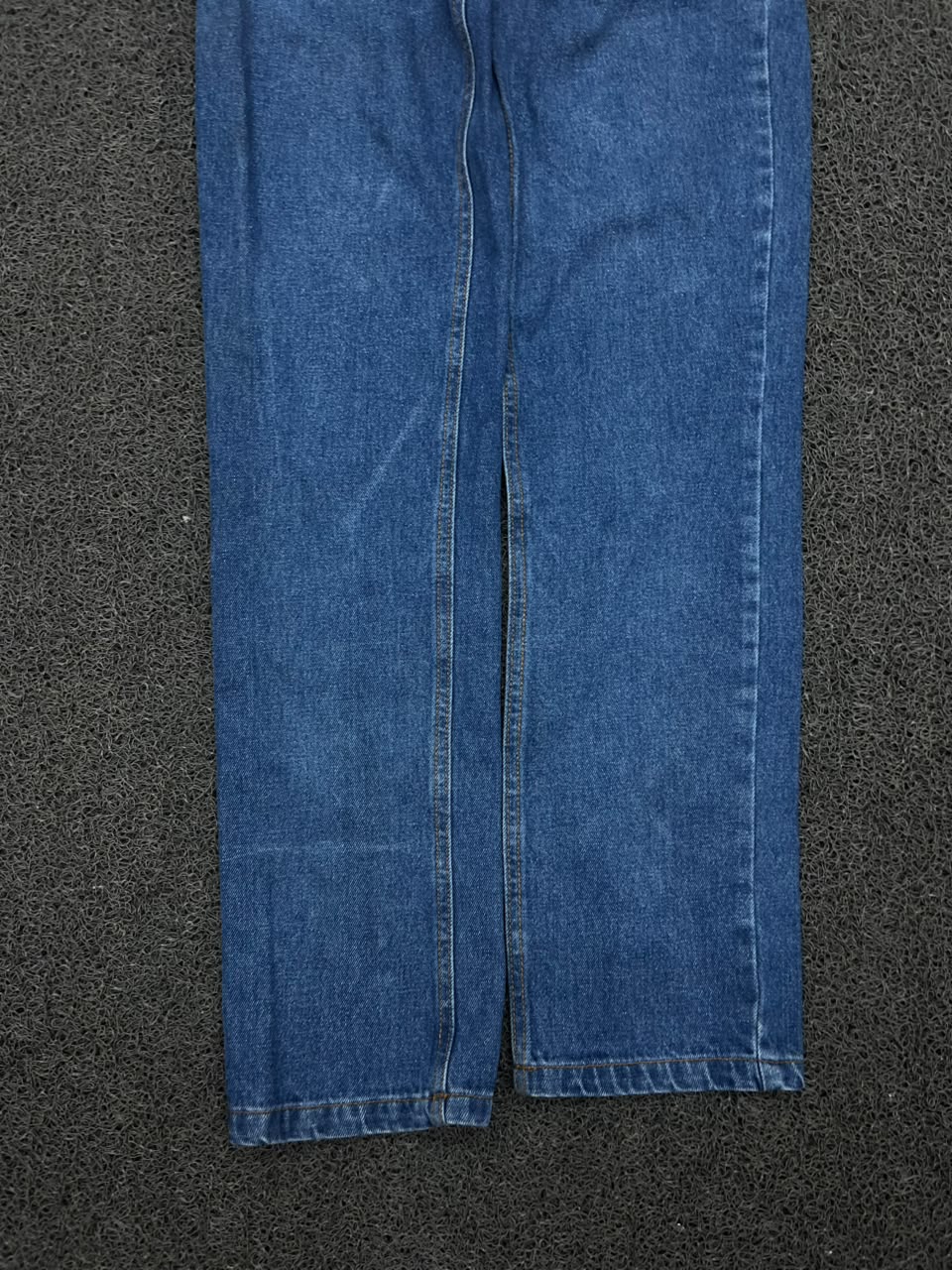 Vintage Dark Blue Straight Leg Thrift Jeans