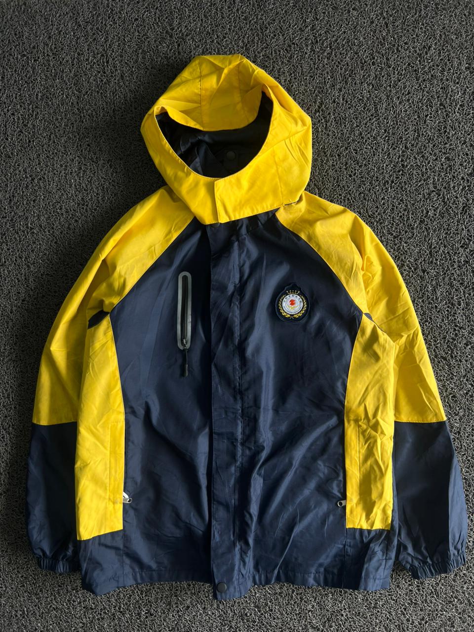 Hooded Waterproof Windbreaker Jacket – Full Zip Lightweight Raincoat