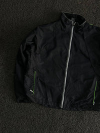 Vintage Track Jacket with Trim & Zip Pockets – Thriftwear