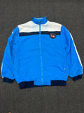 Blue Hooded Windbreaker Jacket – Full Zip Lightweight Outdoor Jacket