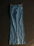 ZARA Vintage Light Wash Wide Leg Denim Jeans