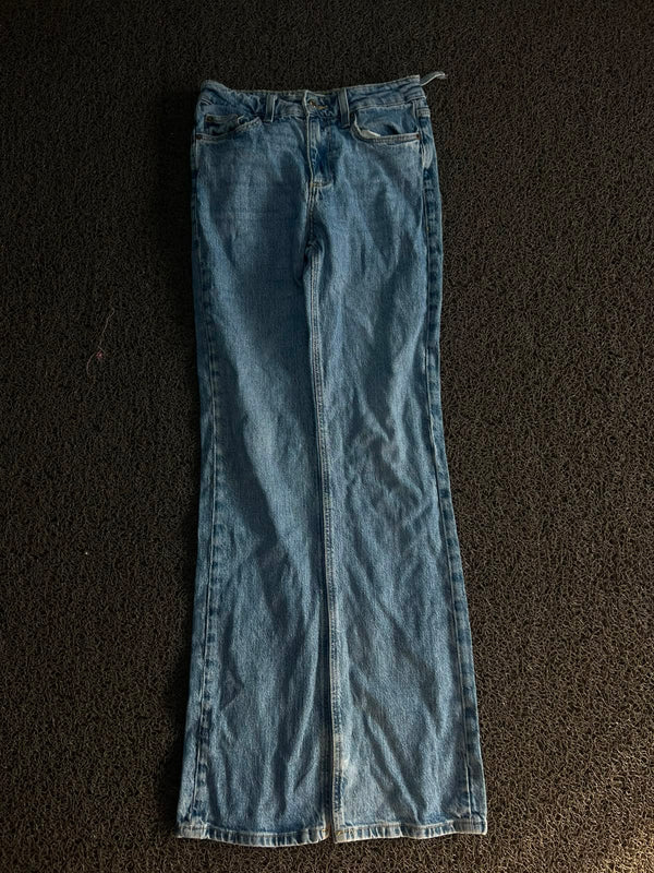 ZARA Vintage Light Wash Wide Leg Denim Jeans