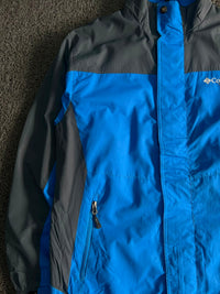 Columbia Waterproof Outdoor Jacket – Full Zip Hiking Rain Coat