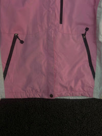 Vintage Muskoka Pink & White Outdoor Jacket ⚠️ Small Stains