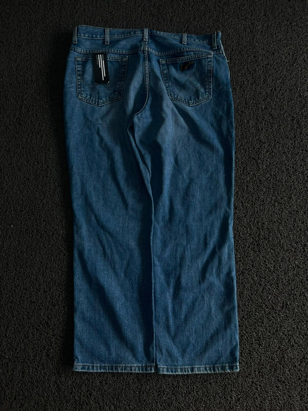 Thrifted Blue Denim Straight Leg Jeans