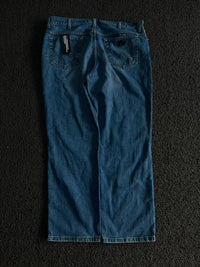 Thrifted Blue Denim Straight Leg Jeans