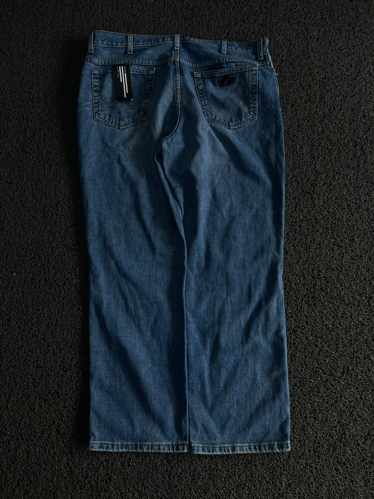 Thrifted Blue Denim Straight Leg Jeans