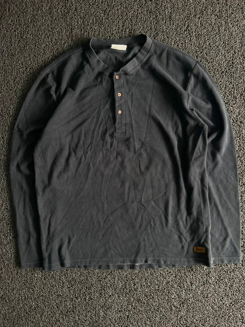 Long Sleeve Henley T-Shirt