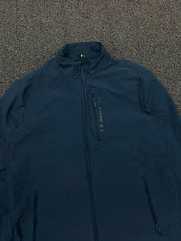Lightweight Full Zip Windbreaker Jacket with Zip Chest Pocket