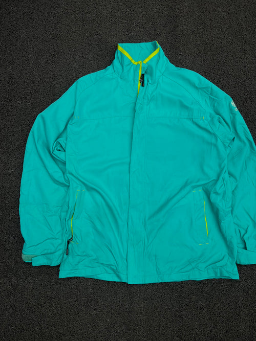 Vintage Outdoor Windbreaker Jacket – Full-Zip Sports Jacket