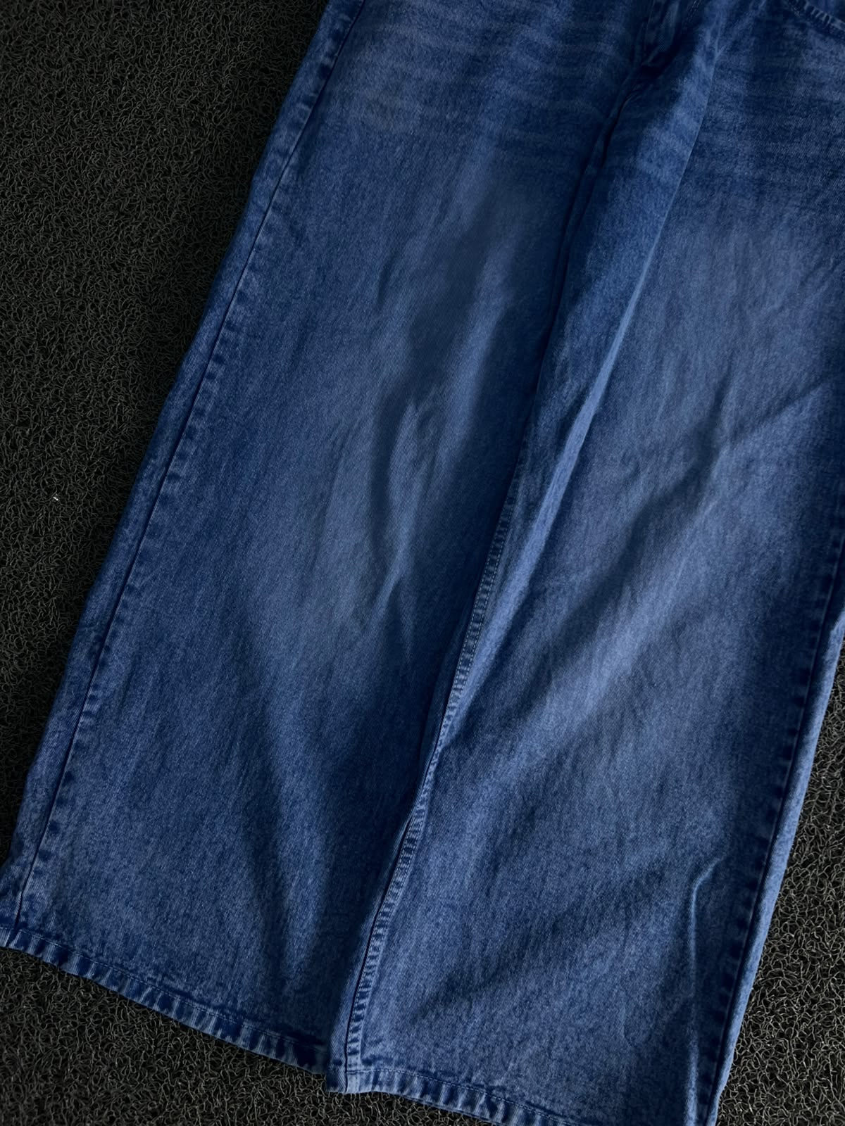 Premium Loose-Fit Baggy Jeans in Washed Blue