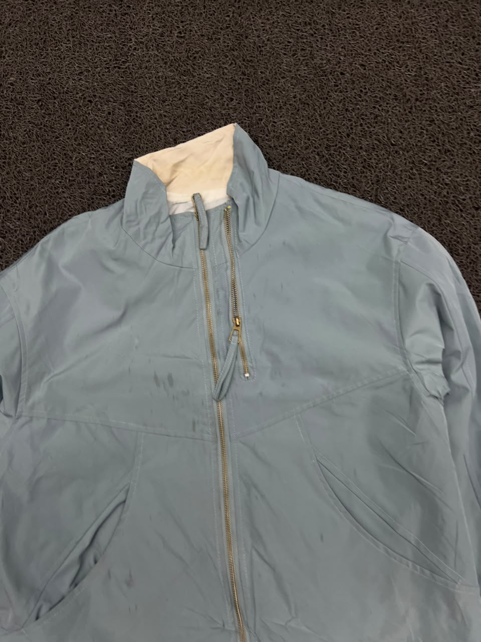 Vintage Full Zip Windbreaker Jacket – Minimalist Lightweight Casual Jacket