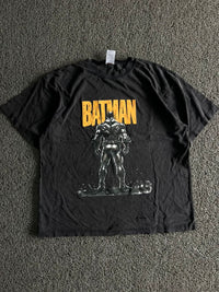 Batman Graphic Print Black T-Shirt – Oversized Casual Streetwear Tee