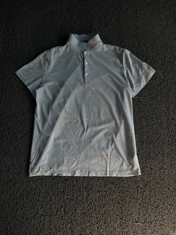 Premium Mandarin Collar Polo T-Shirt – Half Sleeve Casual Wear