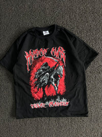 Black Graphic Print T-Shirt