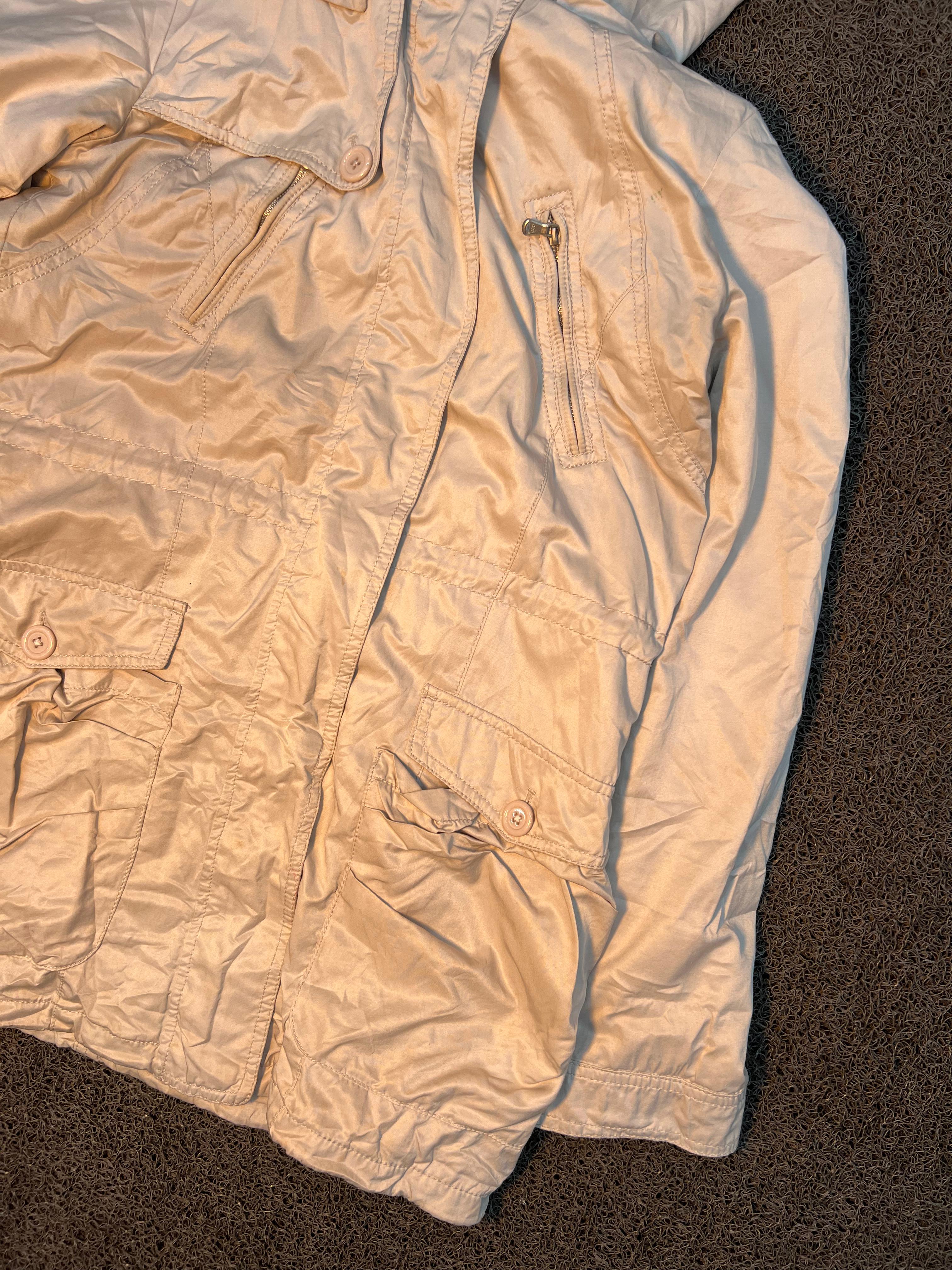 Hooded Utility Jacket – Lightweight Zip-Up Windbreaker with Multi-Pocket Design