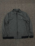 The Origin Men's Charcoal Grey Lightweight Full Zip Casual Jacket
