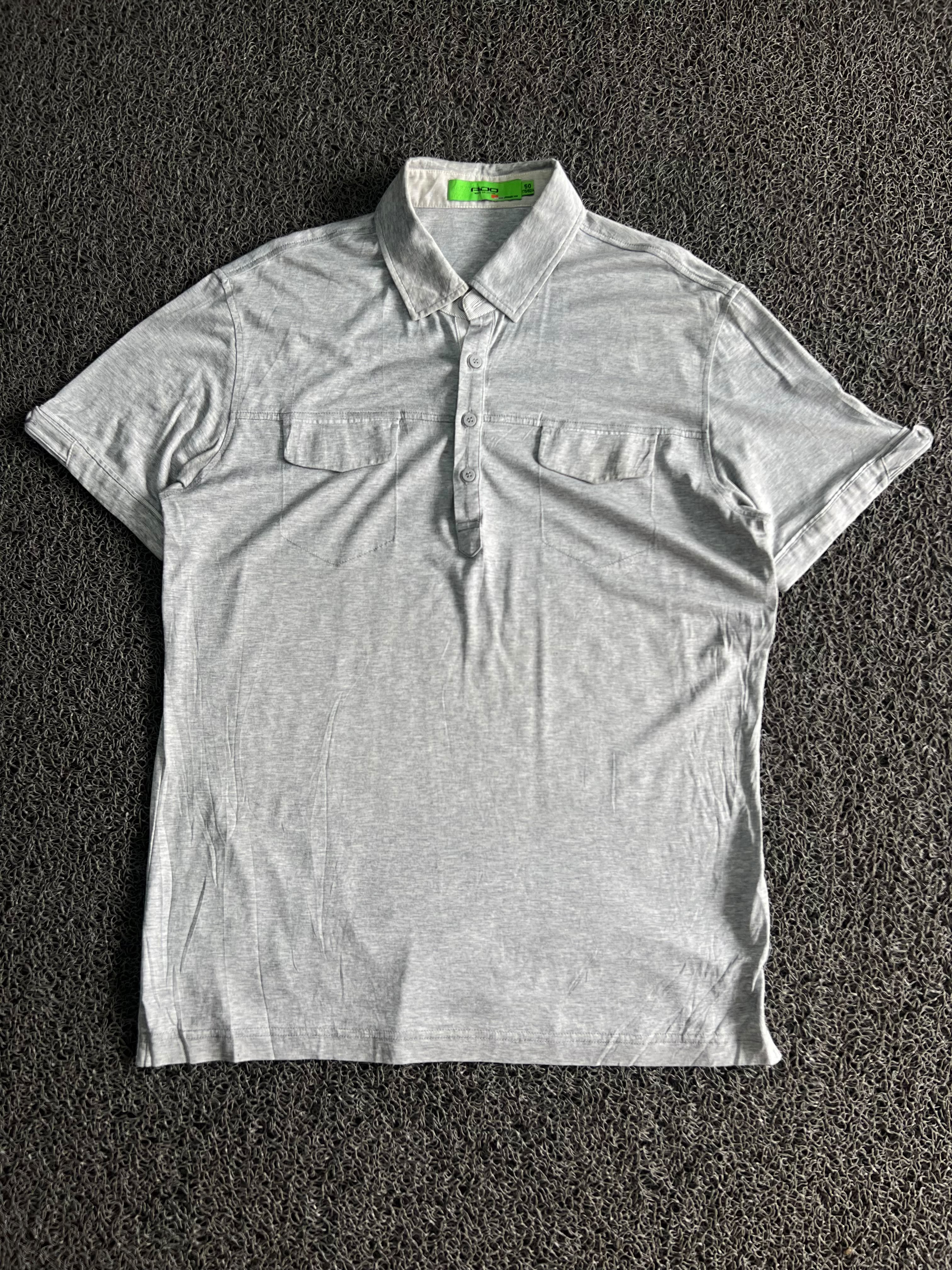Vintage EXD Utility Polo Shirt – Dual Pocket Casual Tee