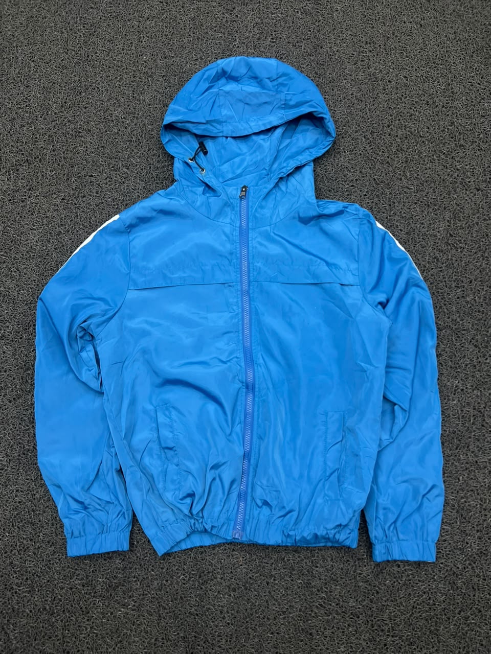 Blue Lightweight Everyday Hooded Jacket