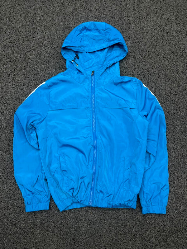 Blue Lightweight Everyday Hooded Jacket