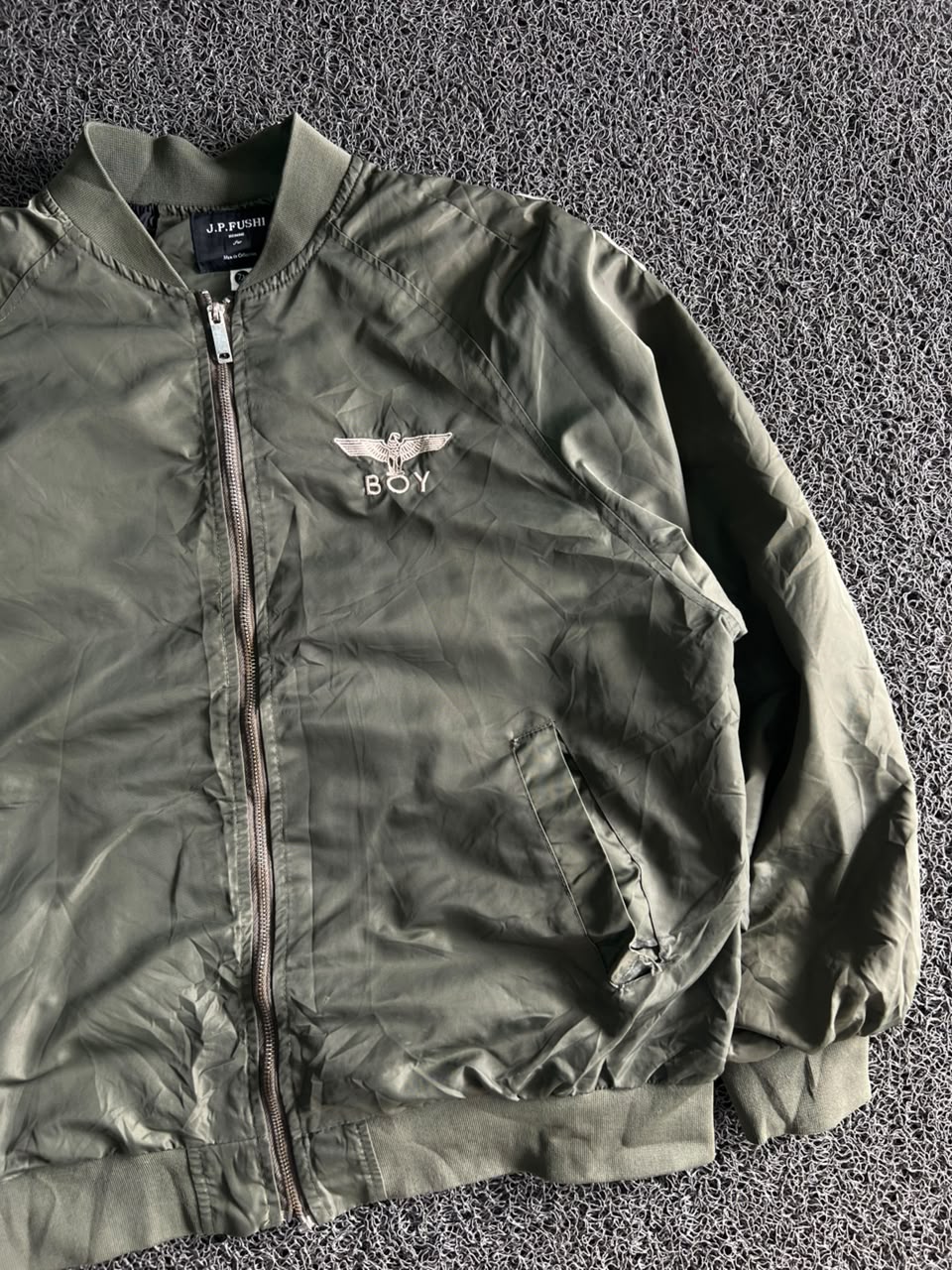 BOY Bomber Jacket – Lightweight Zip-Up Casual Jacket