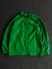 Retro Green Outdoor Zip Jacket