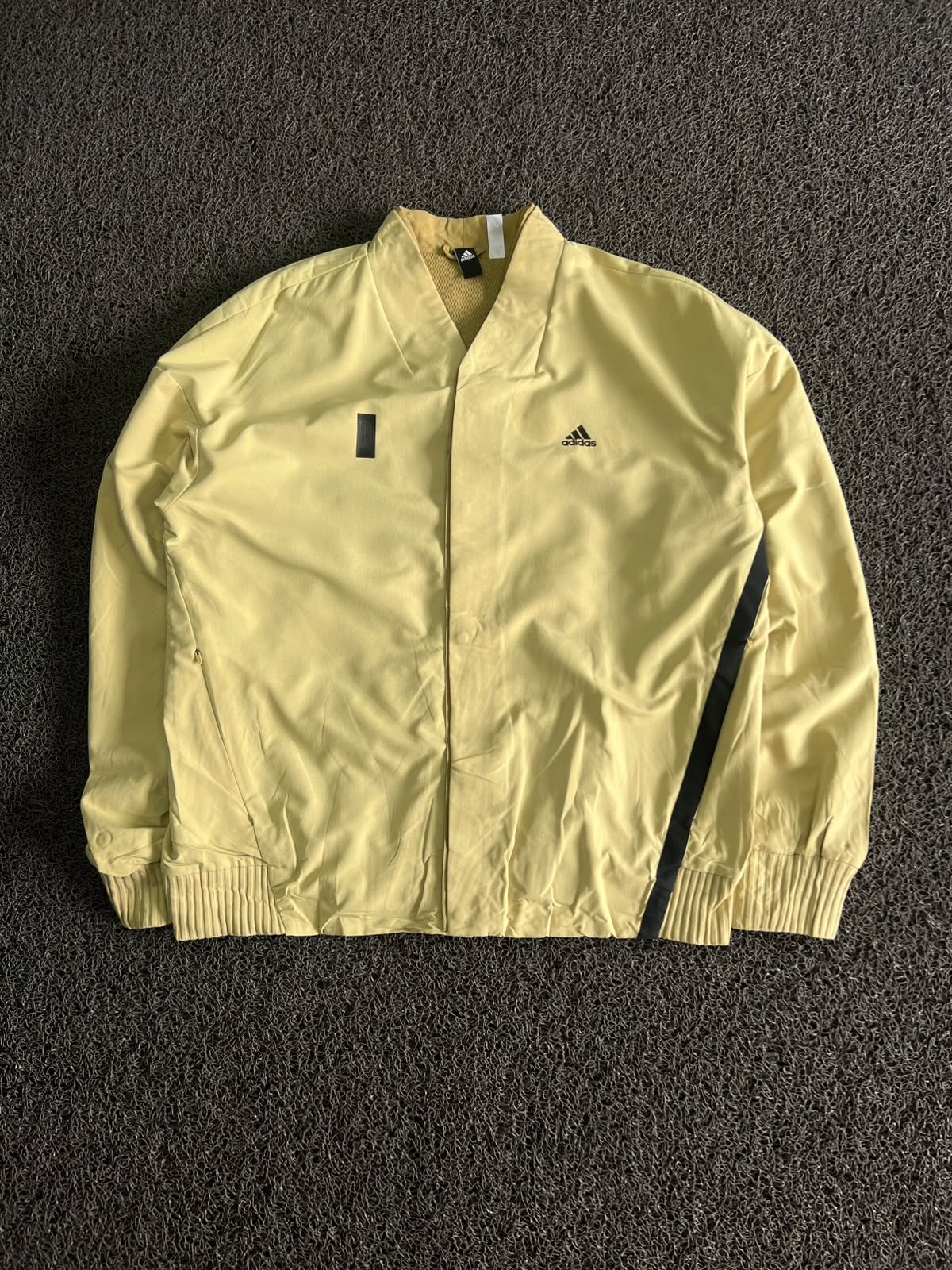 Adidas Vintage Yellow Track Jacket