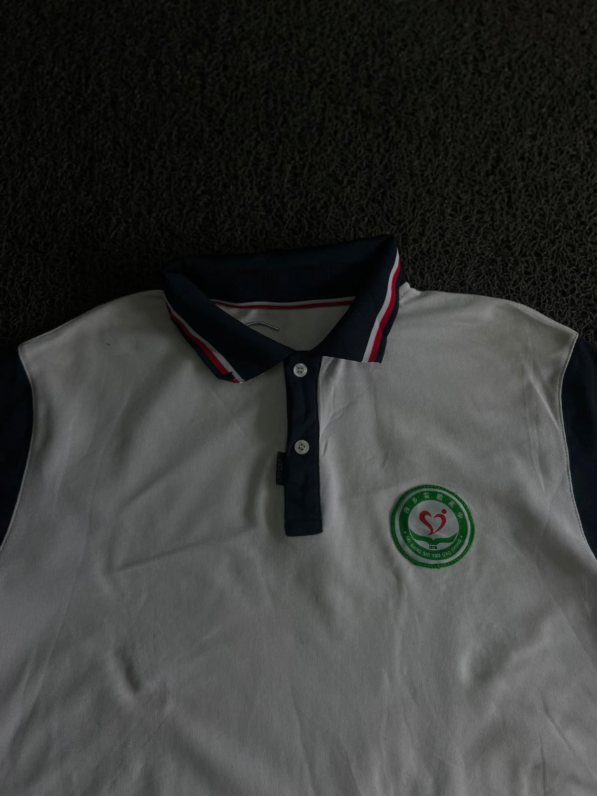 Vintage Polo T-Shirt | Half Sleeve Collared Tee | Embroidered Chest Logo | Casual Regular Fit