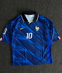 Nike France #10 Mbappé Blue Home Football Jersey – Five Sleeve Collared Edition