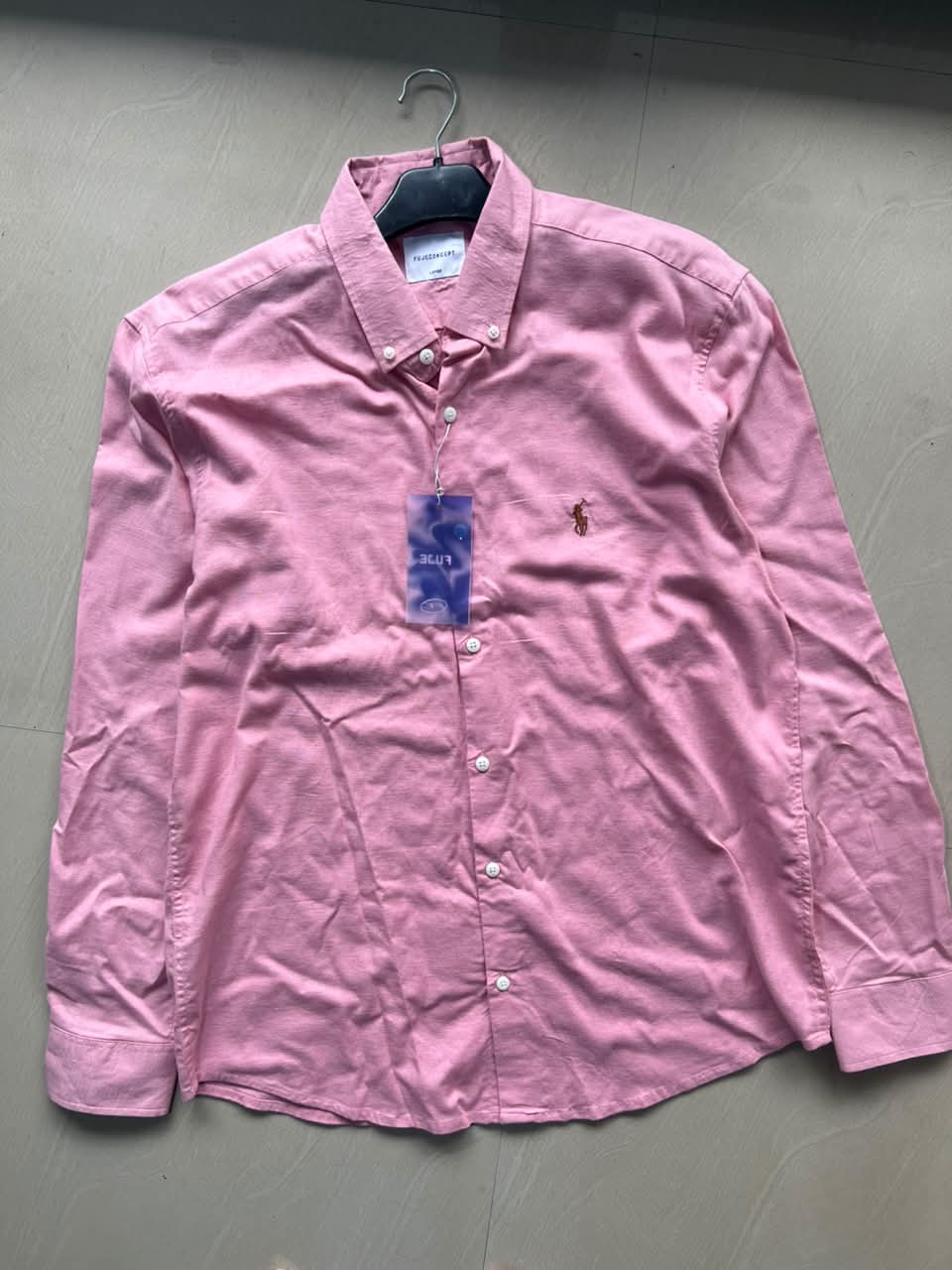 Men’s Classic Pink Oxford Button-Down Shirt