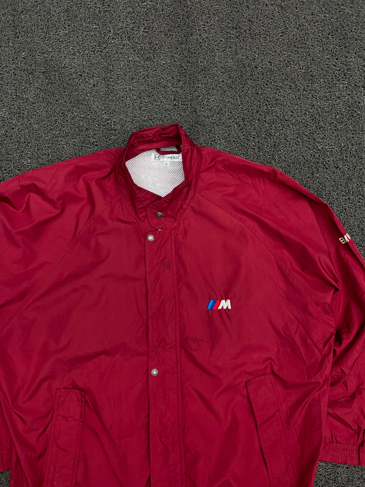 Vintage BMW M Motorsport Style Windbreaker Jacket