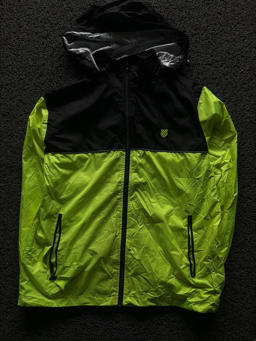 Hooded Zip-Up Windbreaker Jacket