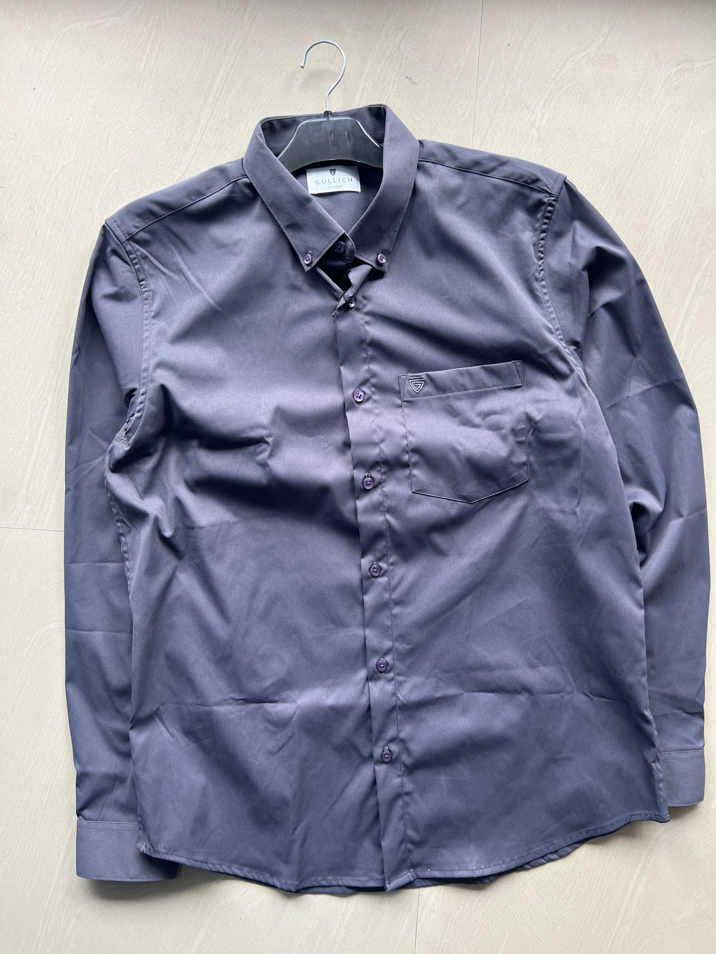 Men's Classic Button-Down Formal Shirt – Full Sleeve, Regular Fit