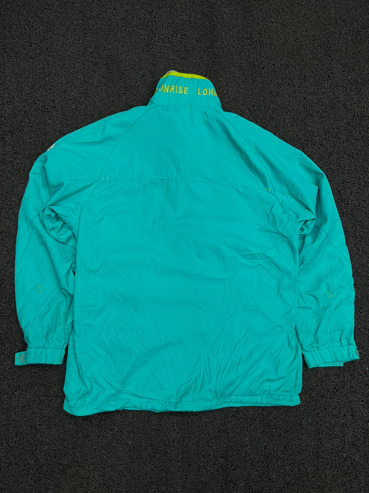 Vintage Outdoor Windbreaker Jacket – Full-Zip Sports Jacket