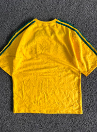 Brasil Rio de Janeiro Graphic T-Shirt – Yellow Crew Neck Tee