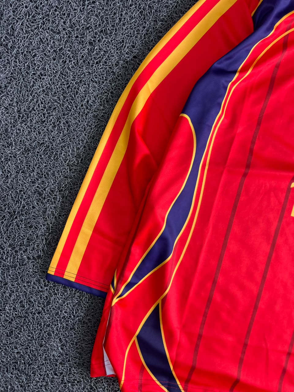 Spain 1998 Retro Home Jersey – Lamine Yamal #19 Long Sleeve Football Jersey