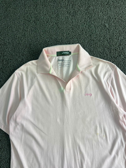 Jeep Classic Cotton Polo T-Shirt ⚠️ Small Stain