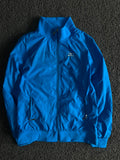 Blue Lightweight Track Jacket – Full Zip Sports Windbreaker