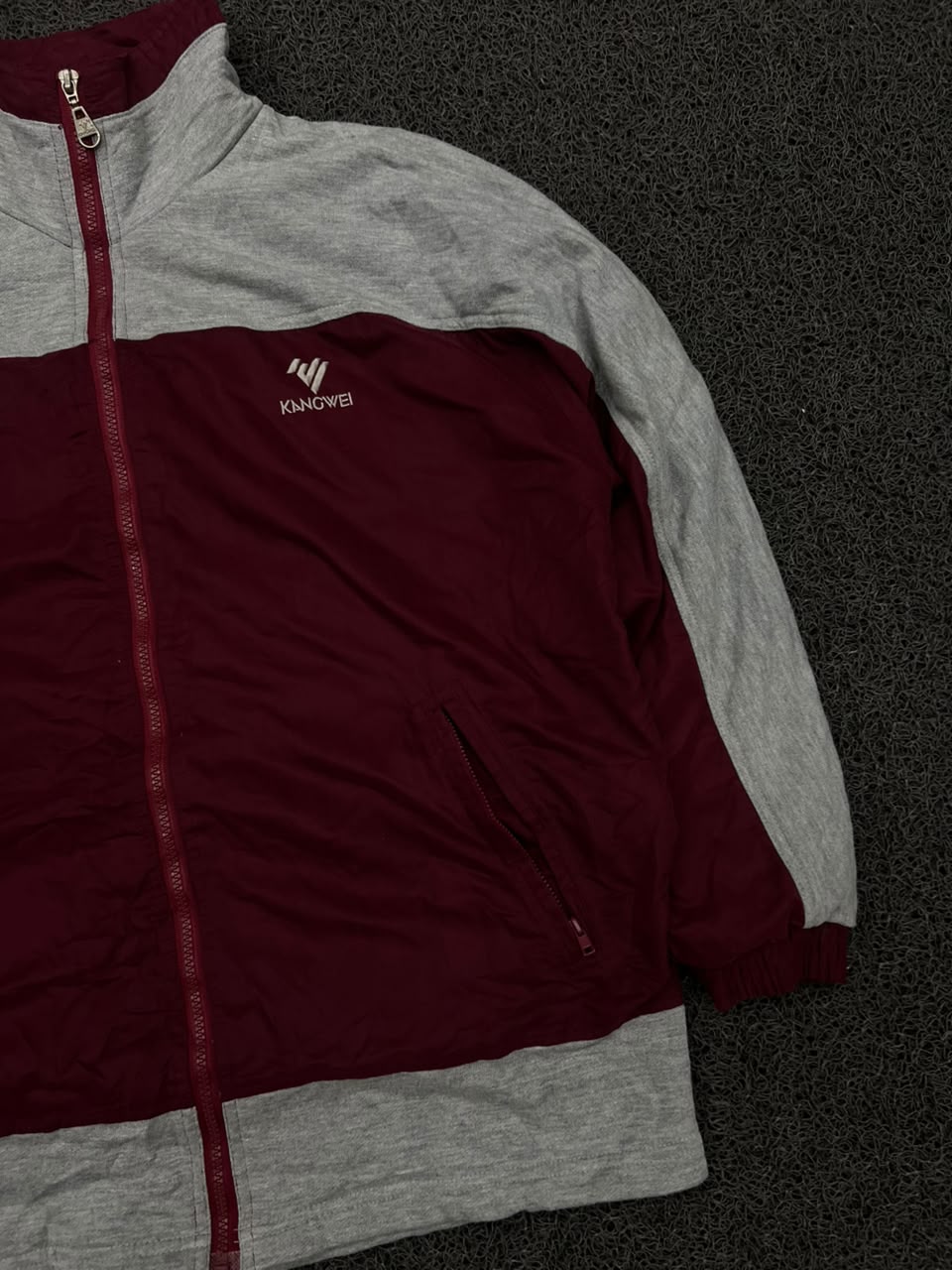 Kanqwei Colorblock Full-Zip Track Jacket
