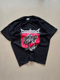 Death Rider Graphic Oversized Black T-Shirt – Unisex Gothic Streetwear Tee
