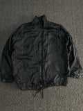 Black Lightweight Windbreaker Jacket – Full Zip Casual Outdoor Coat