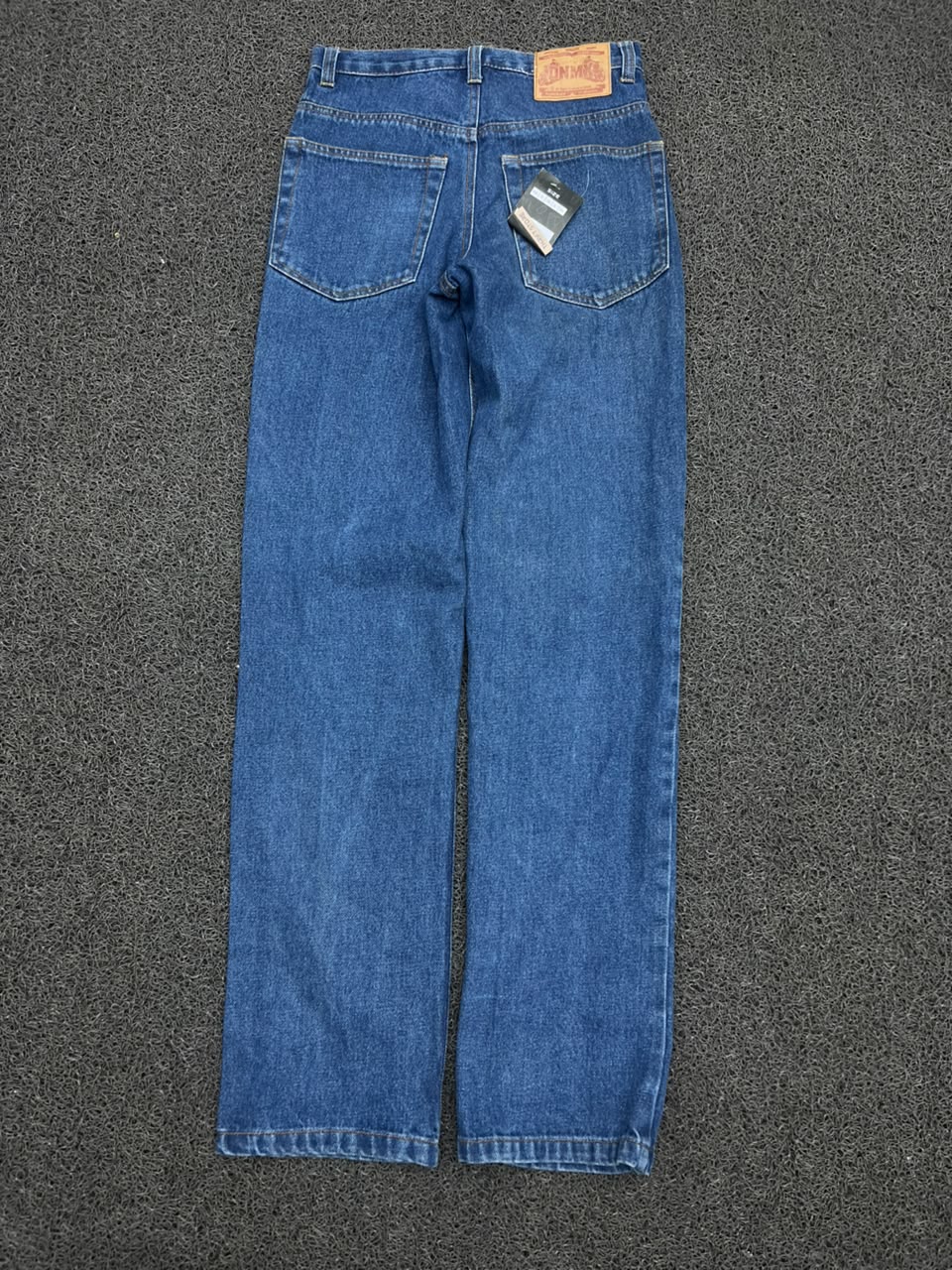 Vintage Dark Blue Straight Leg Thrift Jeans