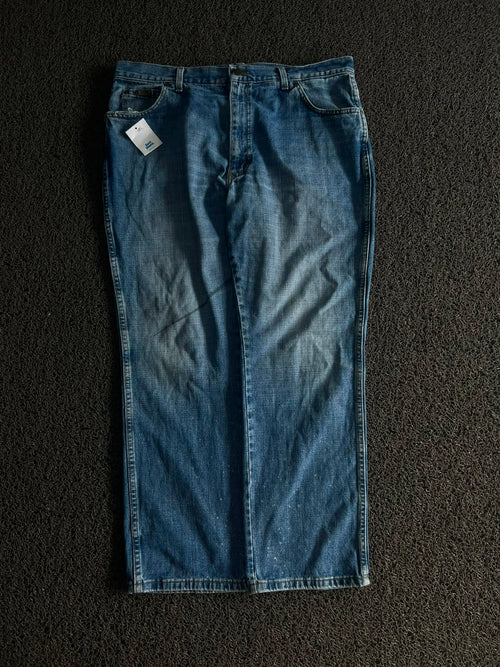Thrifted Blue Denim Straight Leg Jeans