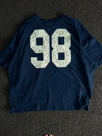 HUMAN Appliqué 98 Logo Oversized T-Shirt – Streetwear Graphic Tee