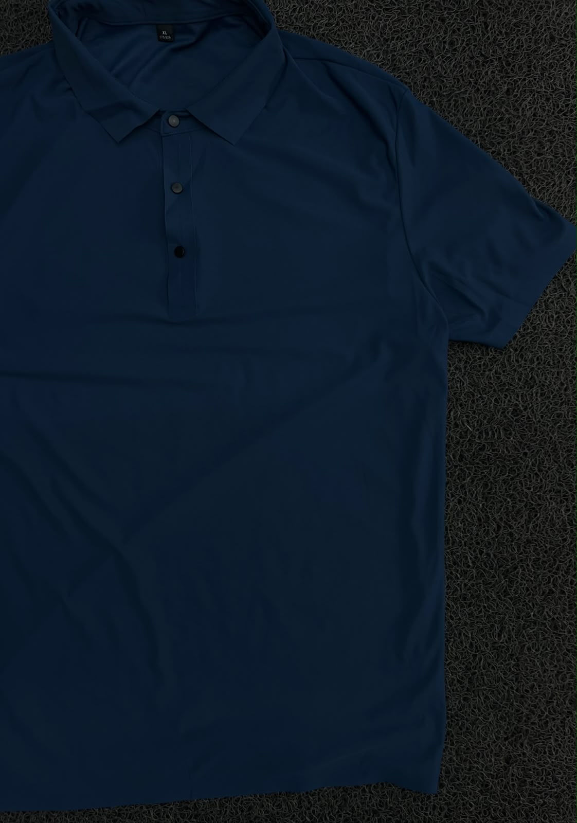 Blue Plain Polo T-Shirt – Short Sleeve