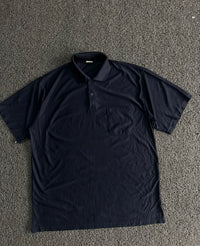 Classic Short-Sleeve Polo T-Shirt with Chest Pocket ⚠️ Small Stains