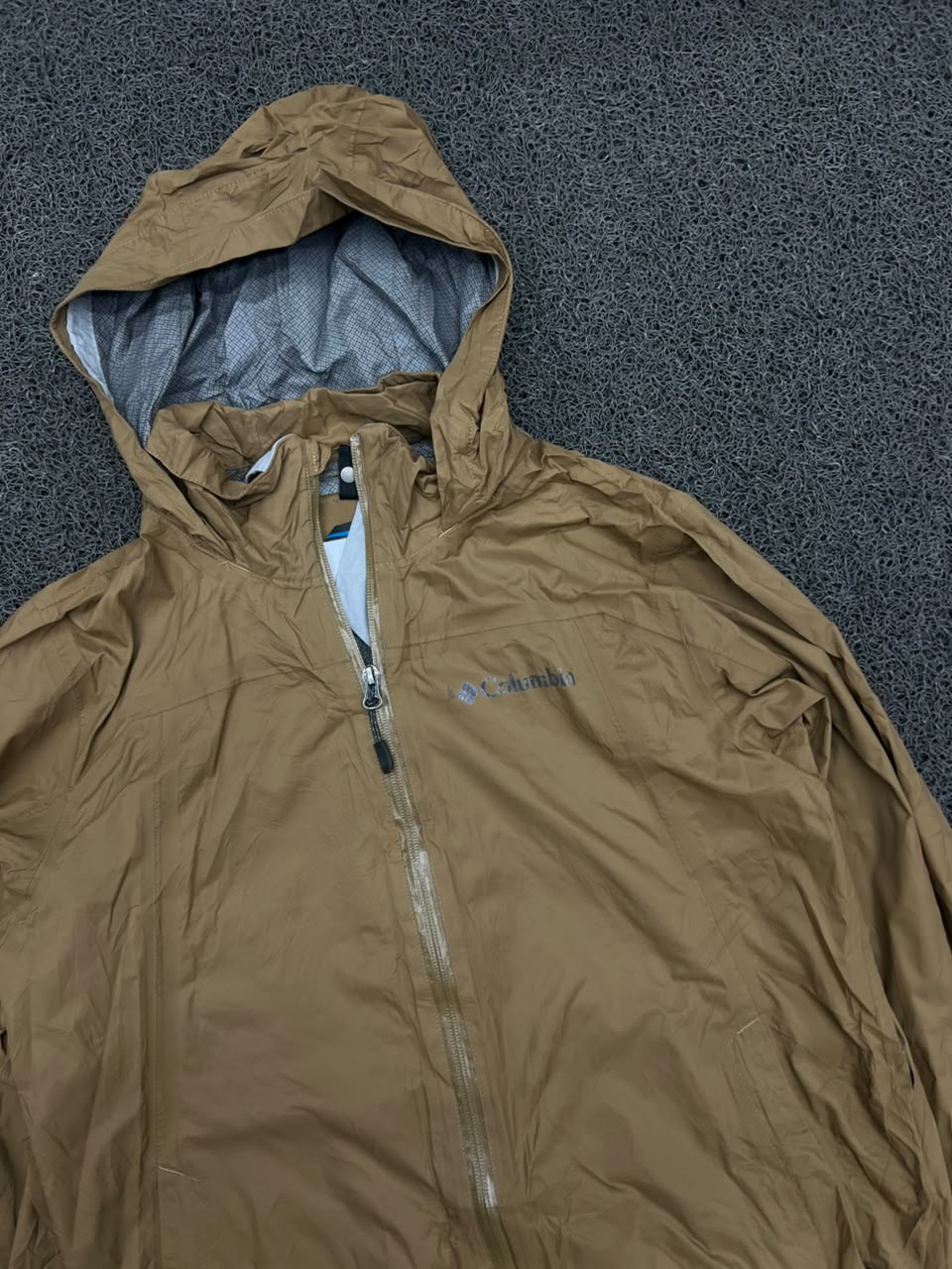 Columbia Hooded Waterproof Windbreaker Jacket