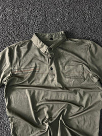 Men's Textured Polo T-Shirt with Chest Pocket – Regular Fit