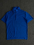 Mandarin Collar Henley T-Shirt – Short Sleeve Casual Cotton Tee